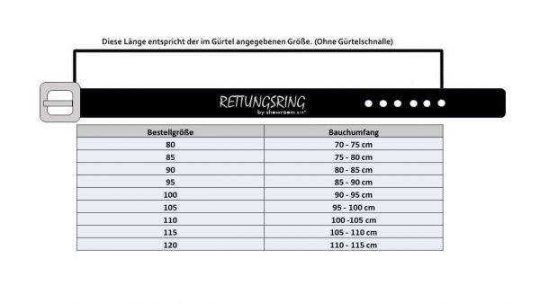 Guertellaenge Lederguertel